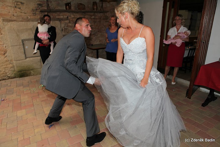 Brautpaar auf der Tanzfläche